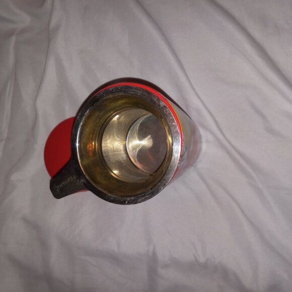 Floral Print Tea Mug Infuser for Loose Leaf Tea - Picture 3 of 3